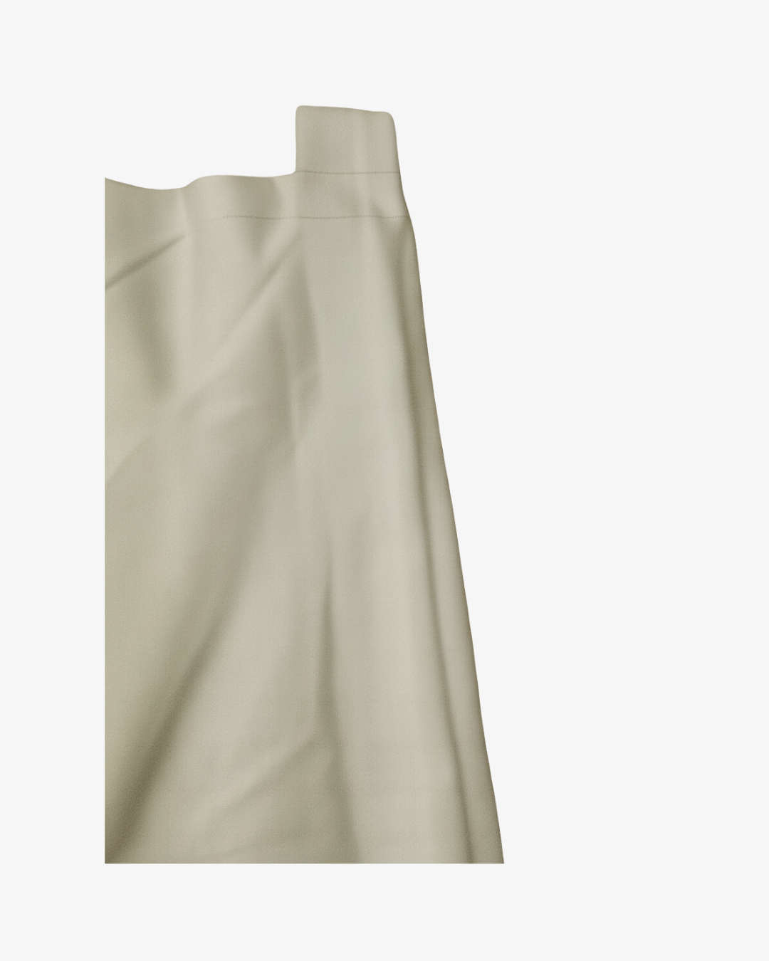 Premium Pima Combed Cotton Half Sleeve Vest - Pure White