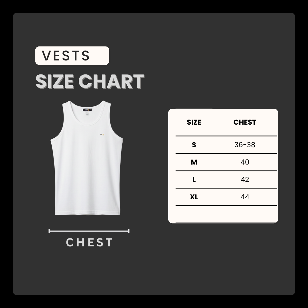 Premium 100% Pima Combed Cotton Vest - Pure White | Men's Classic Vest