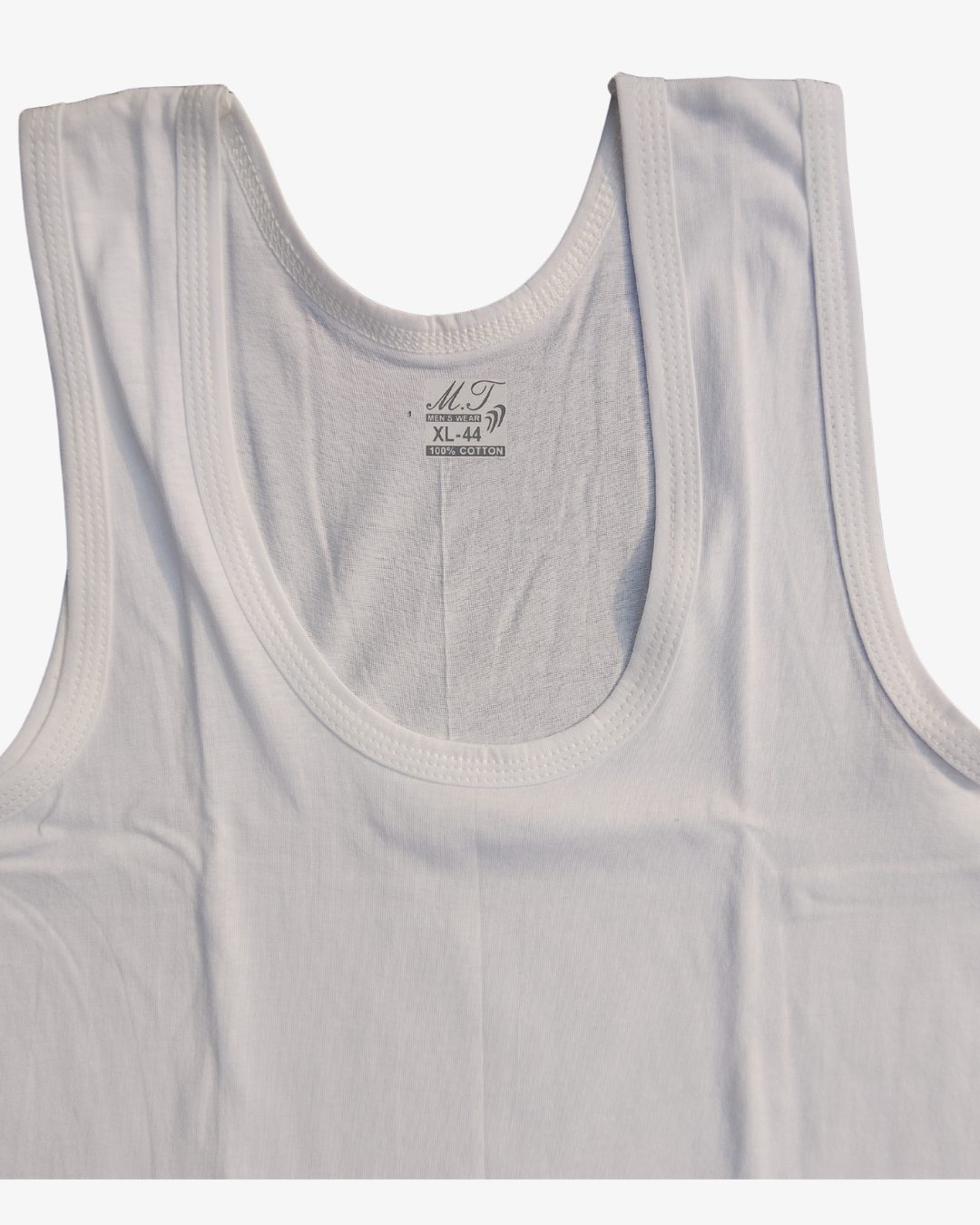 Premium 100% Pima Combed Cotton Vest - Pure White | Men's Classic Vest
