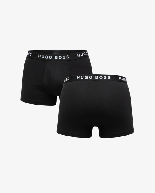 Pack of 3 Hug Bos Men's Cotton Stretch Boxer Briefs