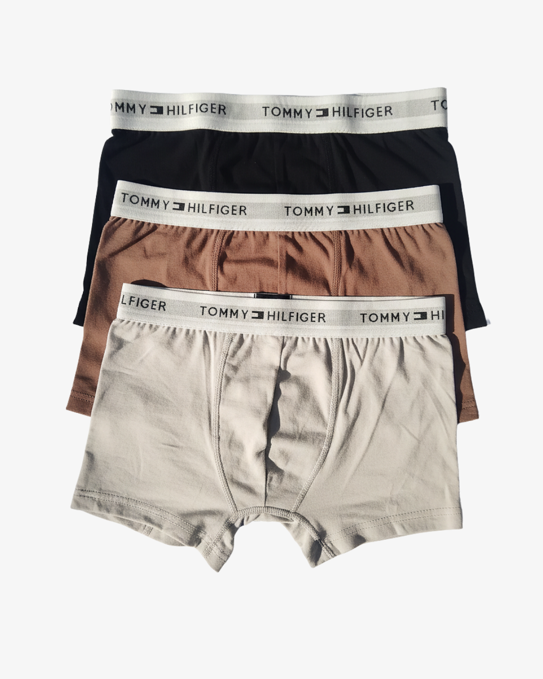 Pack of 3 Tom Hill Men's Cotton Stretch Boxer Briefs