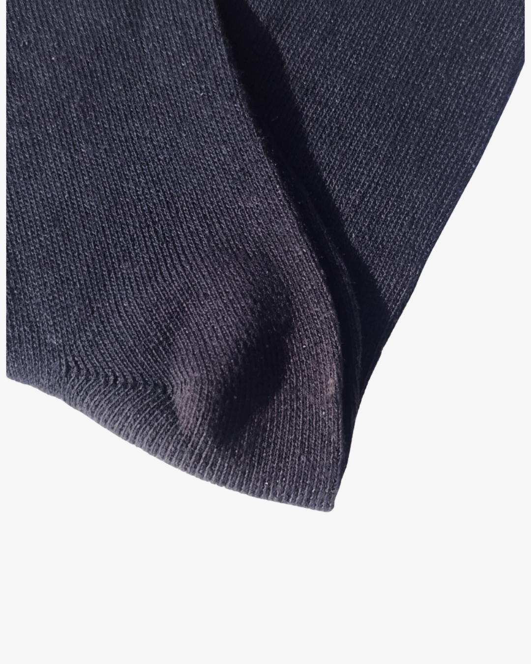 Classic Navy Blue Dress Socks - Ribbed Knitted Crew Socks