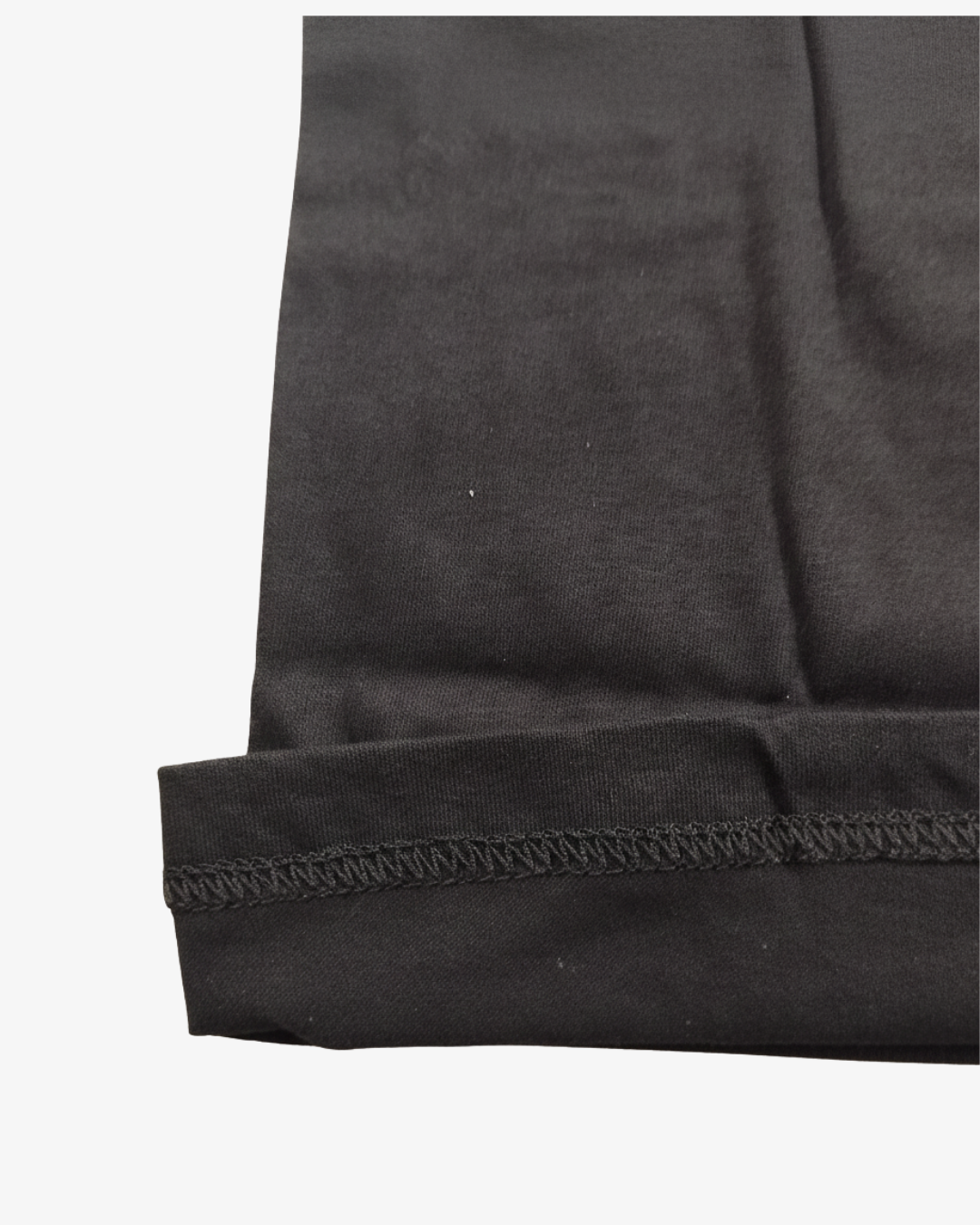 Premium Pima Combed Cotton Sleeveless Vest - Jet Black